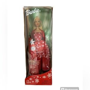 Vintage Season’s Sparkle Barbie doll Mattel rare collectible 2001